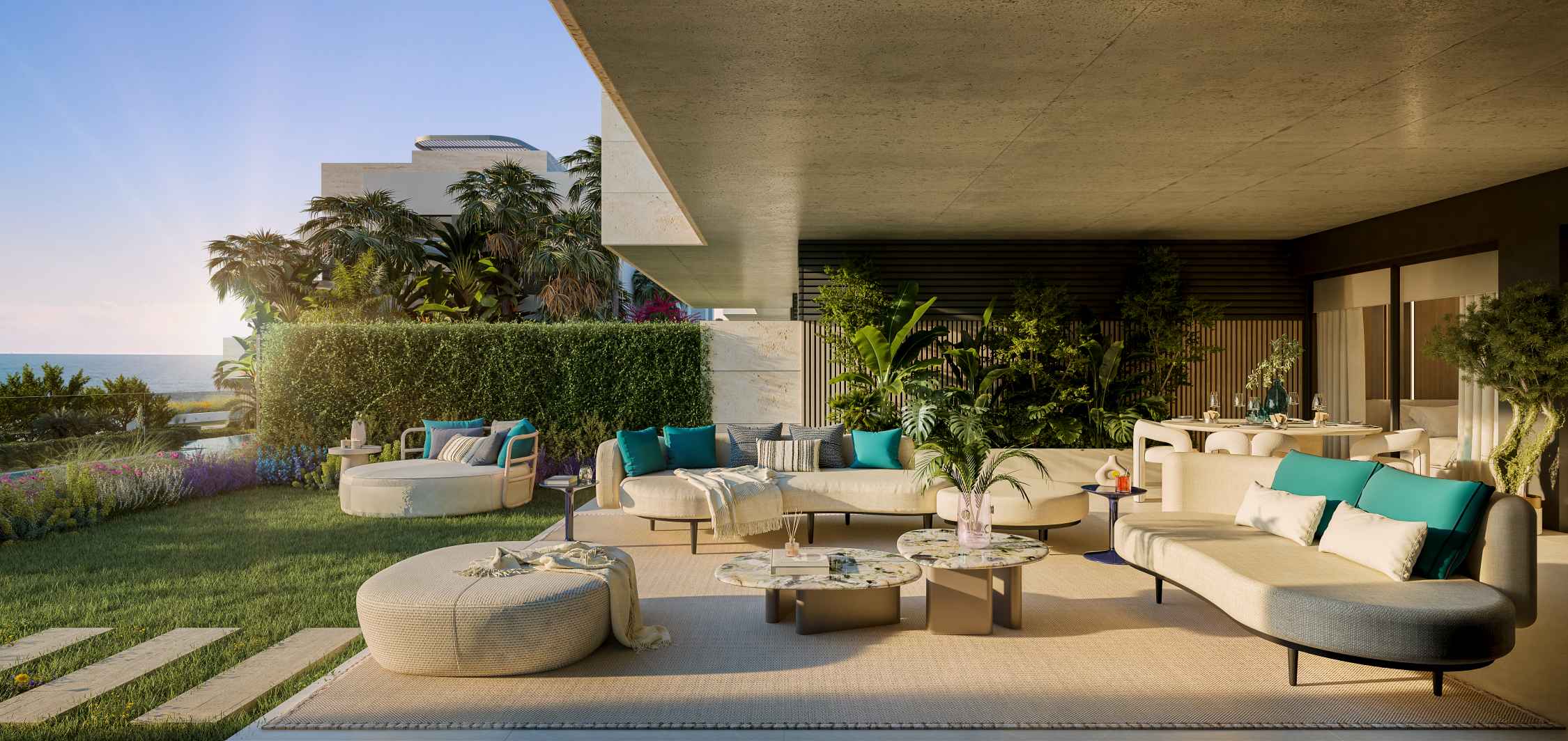 Front line beach luxury apartments - Foto 16