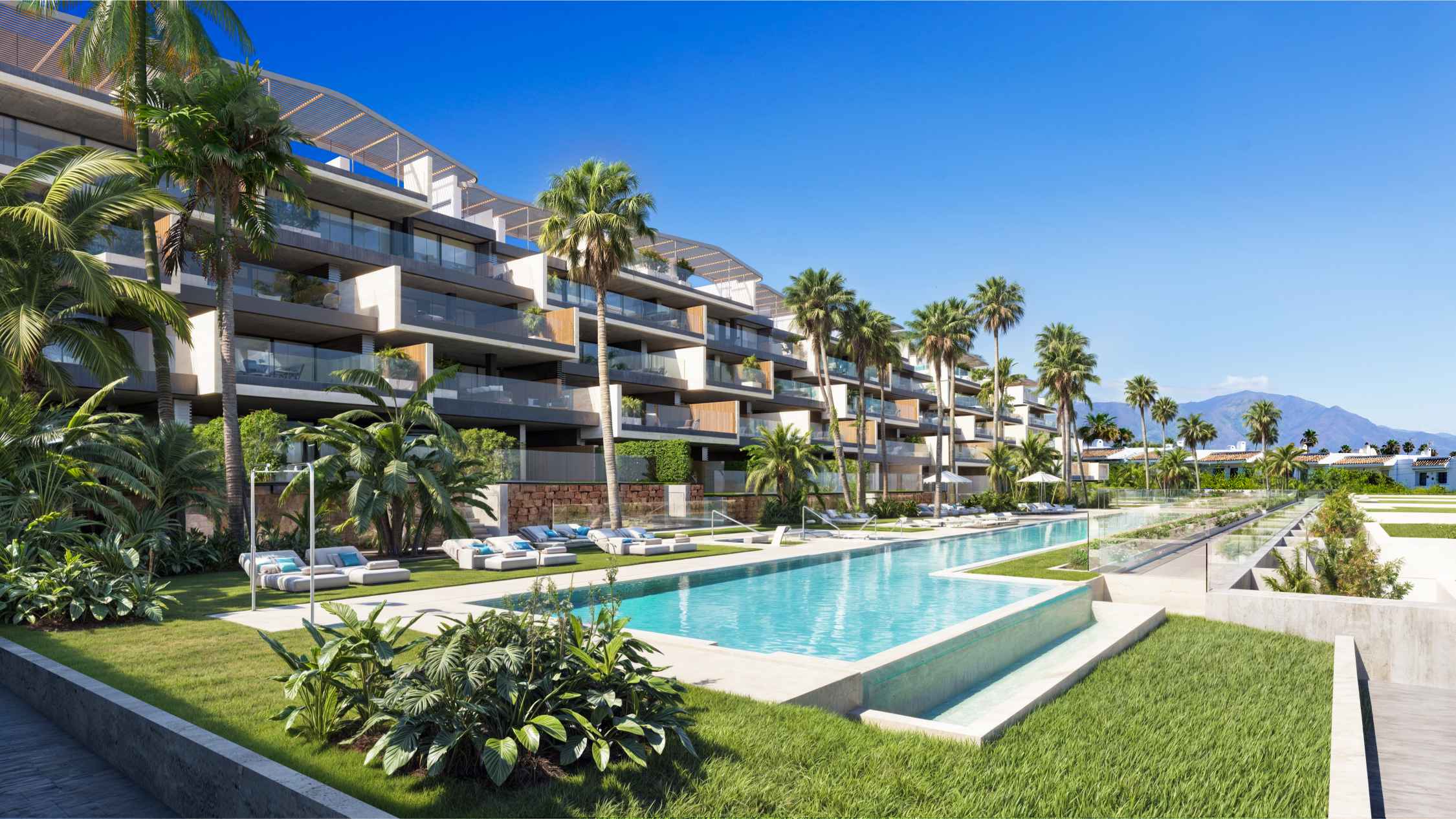 Front line beach luxury apartments - Foto 8