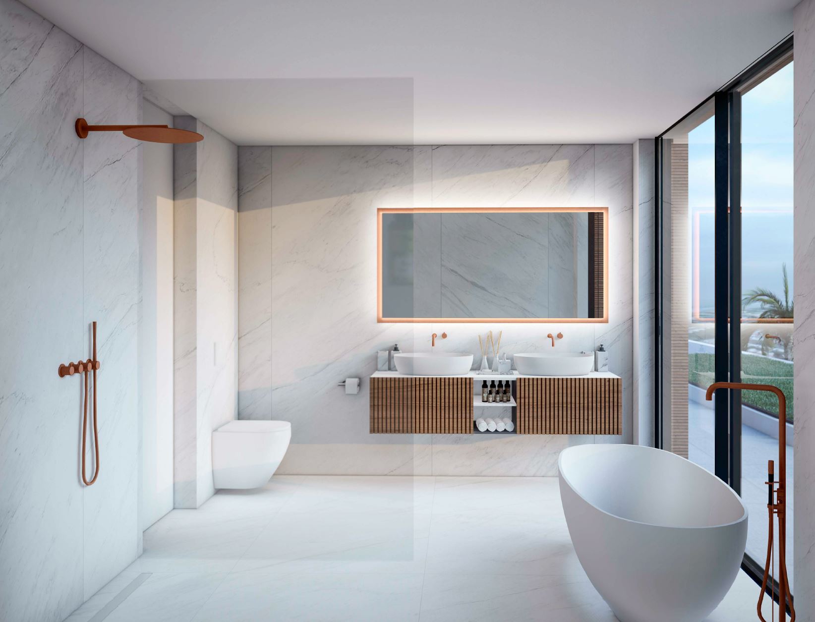 Inside a Spectacular 5-Bed Modern Panoramic Villa in Marbella East - Photo 12