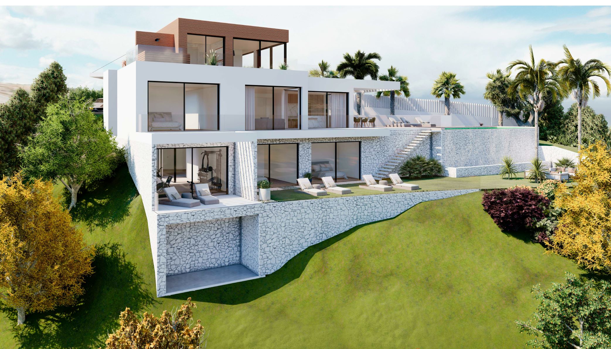 Inside a Spectacular 5-Bed Modern Panoramic Villa in Marbella East - Photo 5