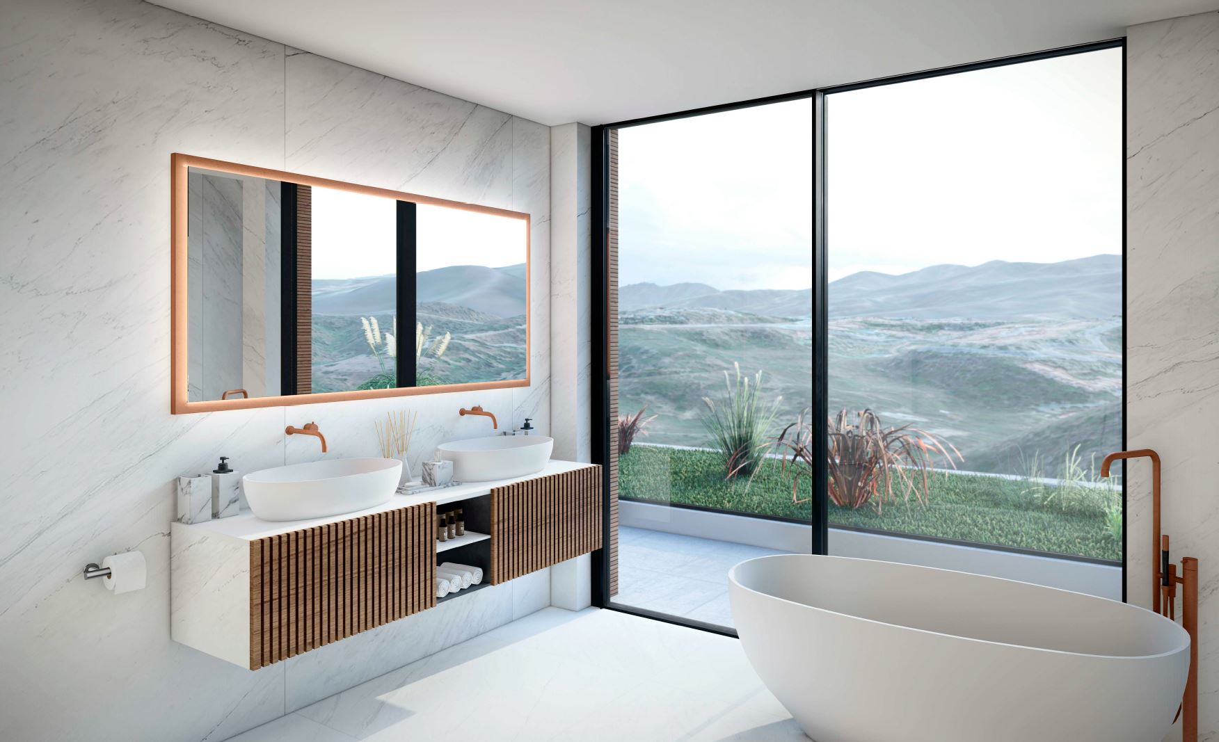 Inside a Spectacular 5-Bed Modern Panoramic Villa in Marbella East - Photo 11