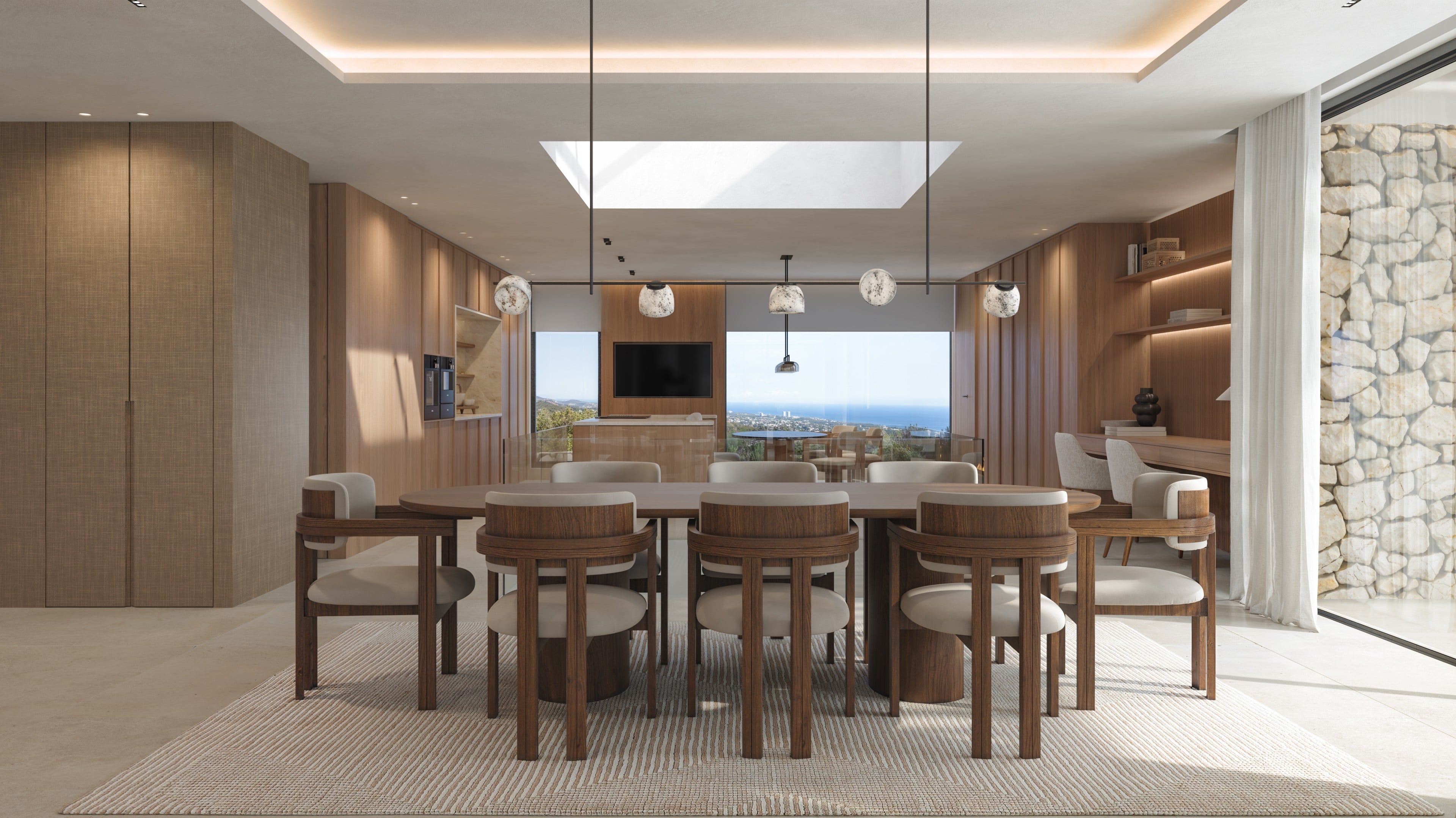 Unbelievable Sea Views! Inside a Modern 5-Bed Luxury Mansion in Marbella - Photo 13