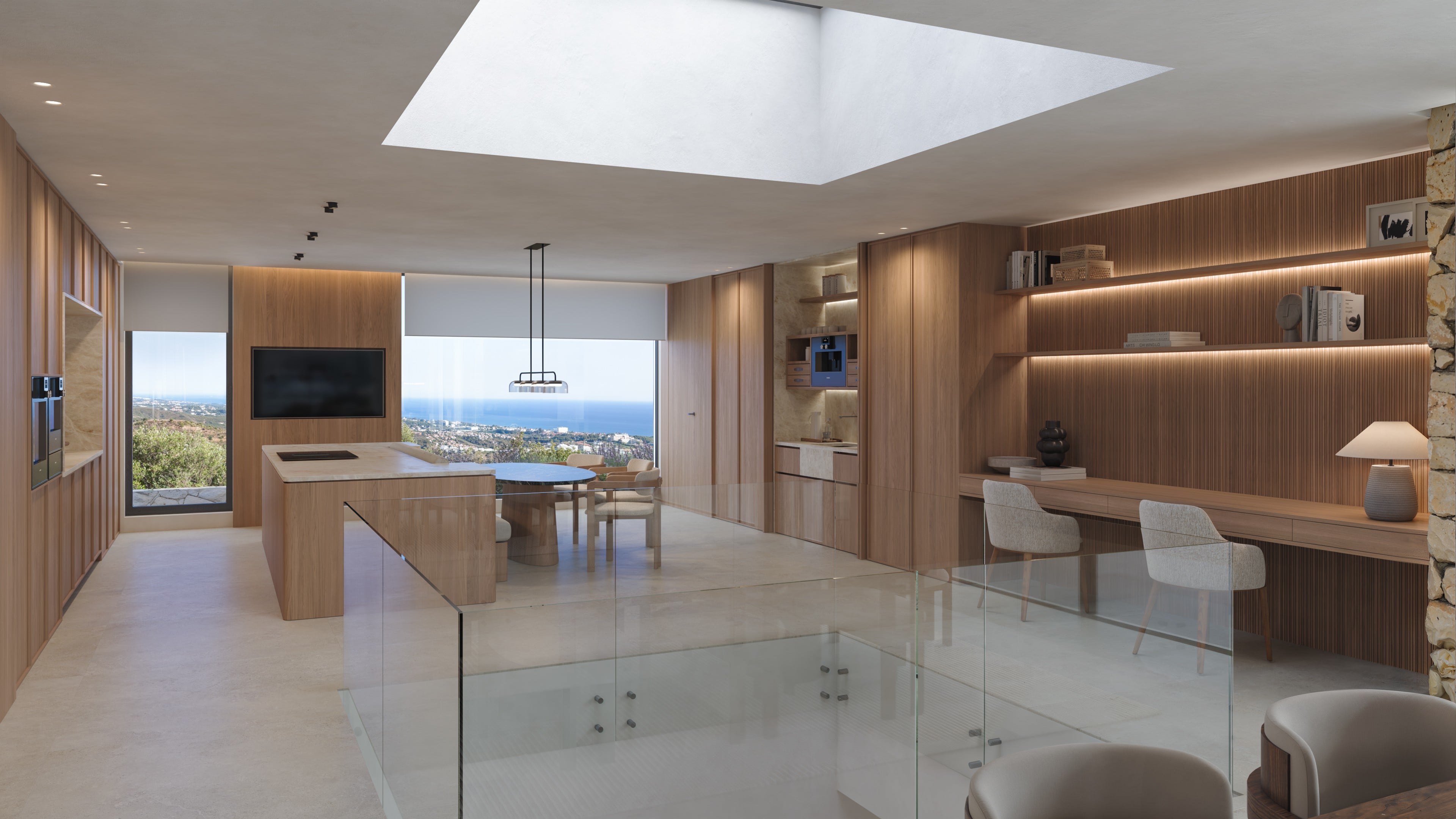 Unbelievable Sea Views! Inside a Modern 5-Bed Luxury Mansion in Marbella - Photo 15