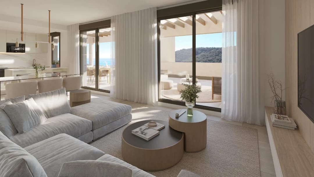 Modern Sea View Apartments with Large Terraces in La Alcaidesa