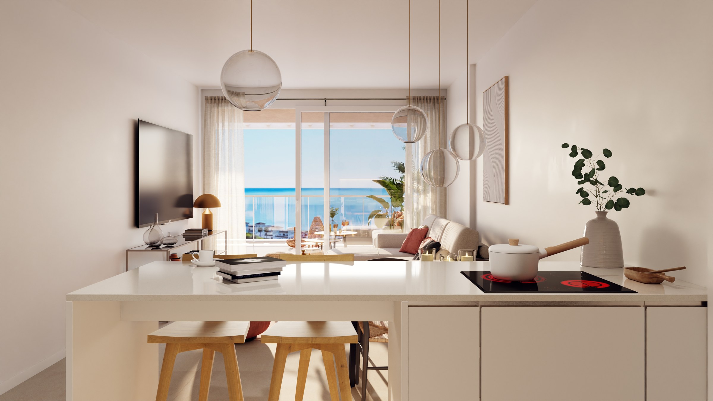Beachfront Living with Gibraltar View - Foto 15